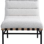 Burke Boucle Fabric Upholstered Accent Chair