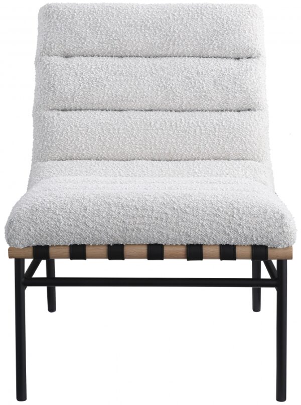 Burke Boucle Fabric Upholstered Accent Chair