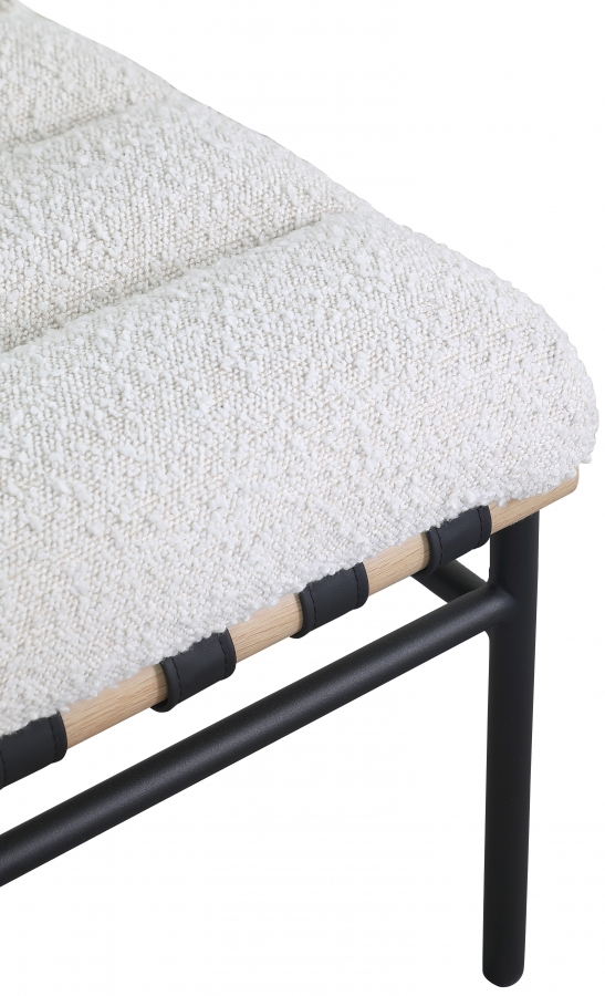 Burke Boucle Fabric Upholstered Accent Chair