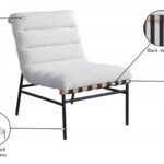 Burke Boucle Fabric Upholstered Accent Chair