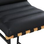 Burke Vegan Leather Upholstered Bar Stool