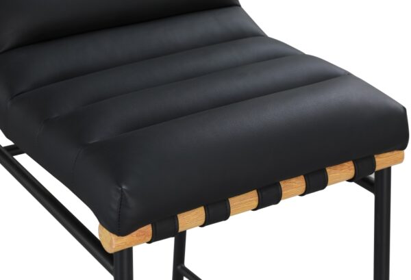 Burke Vegan Leather Upholstered Bar Stool