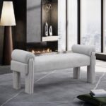 Stefano Fabric Upholstered Bench