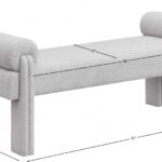 Stefano Fabric Upholstered Bench