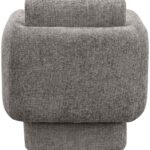 Alessandra Chenille Fabric Upholstered Swivel Accent Chair