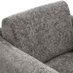 Alessandra Chenille Fabric Upholstered Swivel Accent Chair