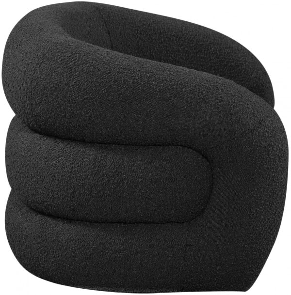 Roxbury Boucle Fabric Upholstered Swivel Accent Chair