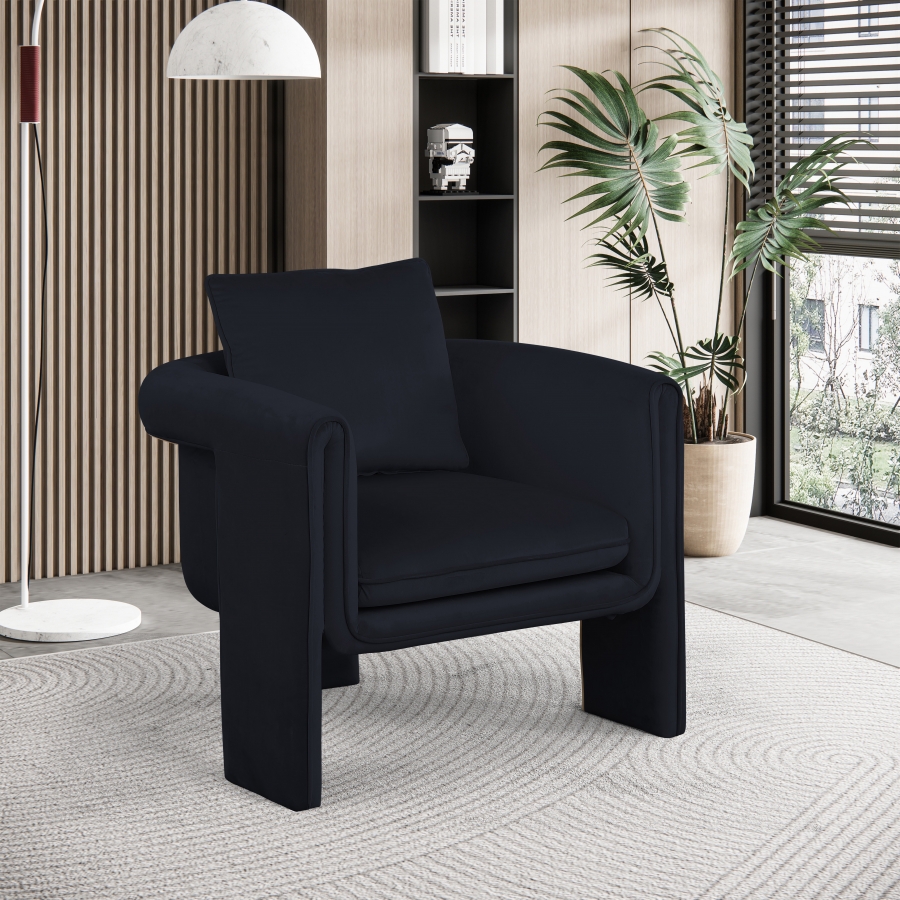 Sloan Velvet Upholstered Accent Chair