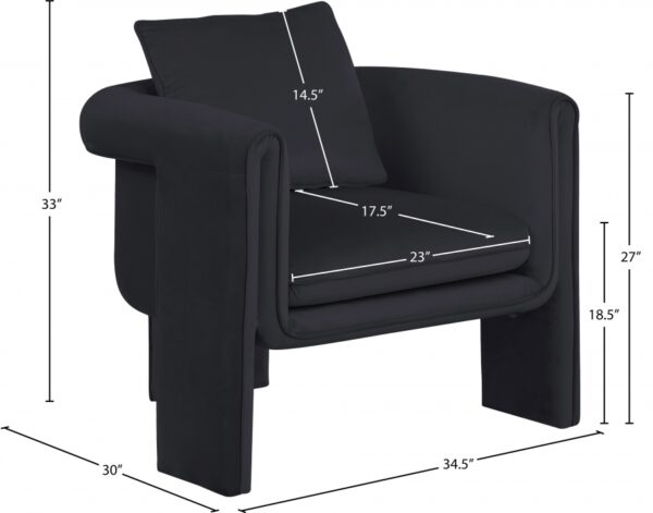 Sloan Velvet Upholstered Accent Chair