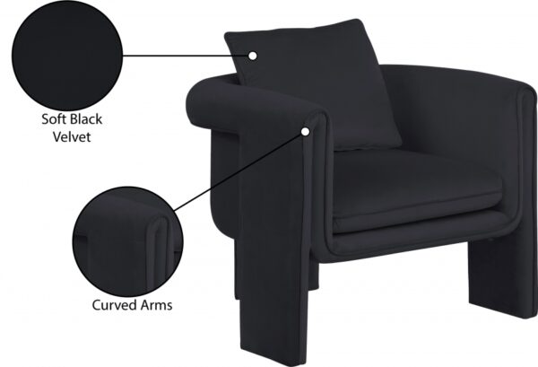 Sloan Velvet Upholstered Accent Chair