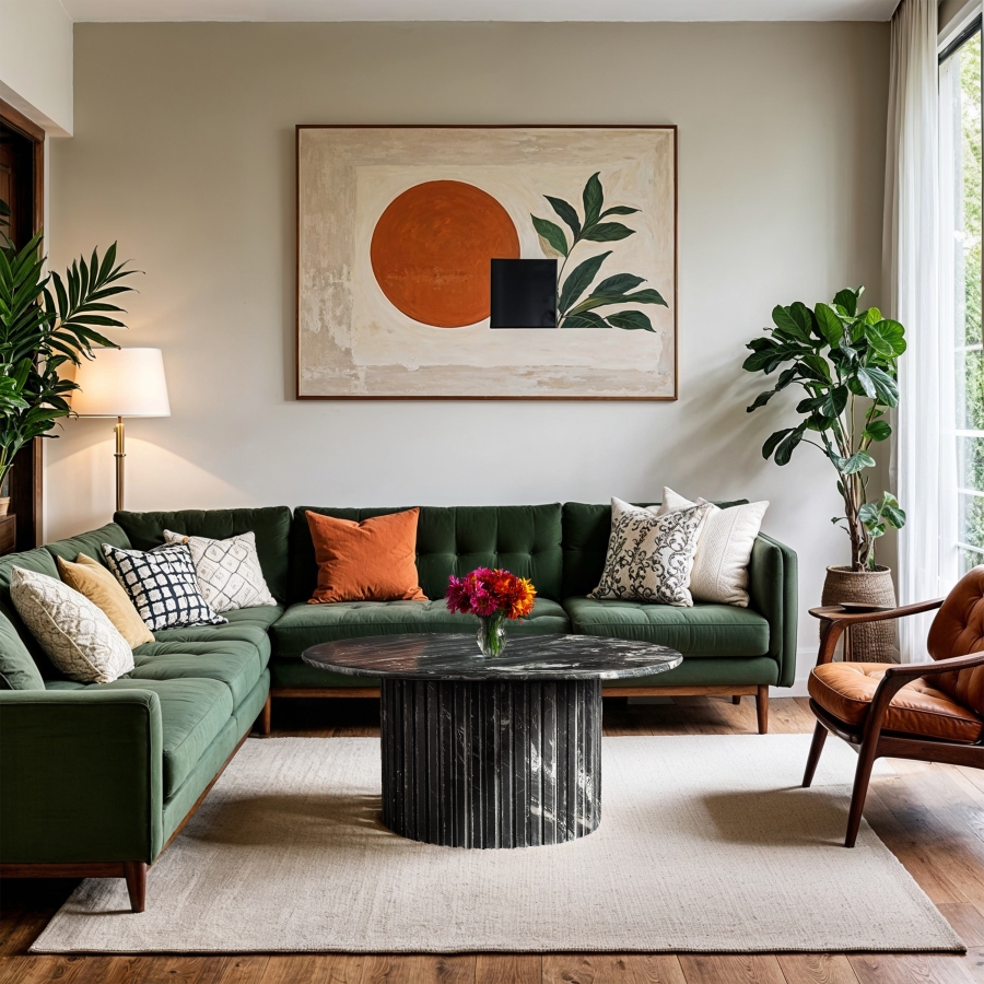 Genoa Marble Coffee Table