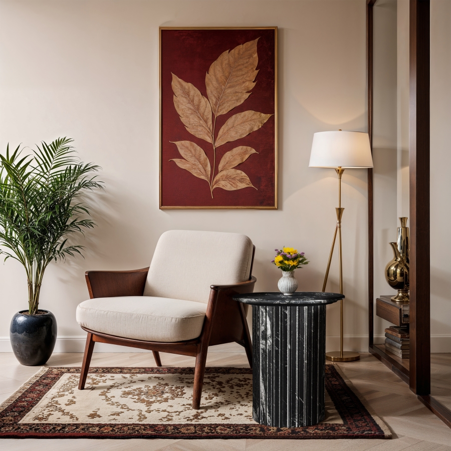 Genoa Marble End Table