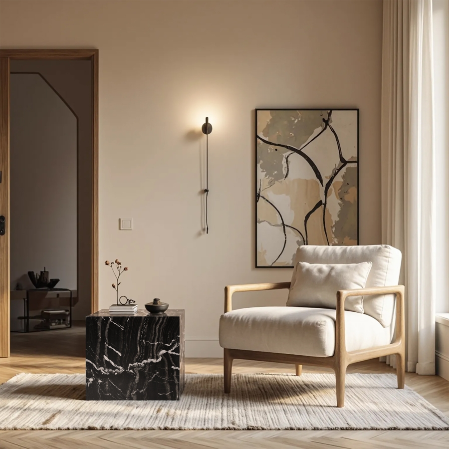 Bolzano Marble End Table