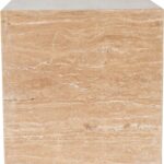Bolzano Travertine End Table