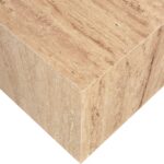 Bolzano Travertine End Table