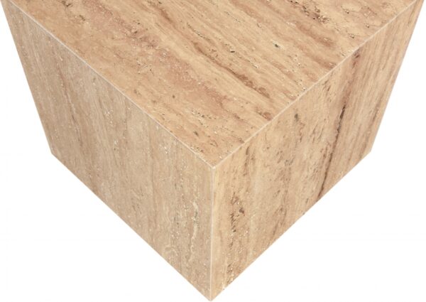 Bolzano Travertine End Table
