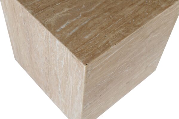 Bolzano Travertine End Table
