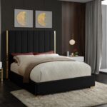 Becca Velvet Upholstered Bed
