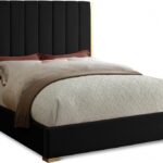 Becca Velvet Upholstered Bed