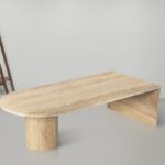 Salerno Travertine Coffee Table