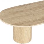 Salerno Travertine Coffee Table