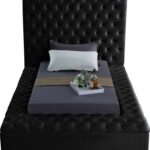 Bliss Velvet Upholstered Bed
