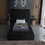 Bliss Velvet Upholstered Bed