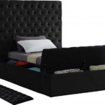 Bliss Velvet Upholstered Bed