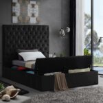 Bliss Velvet Upholstered Bed