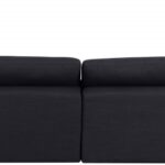 Comfy 157" Linen Textured Fabric Upholstered 7pc. Modular Sectional