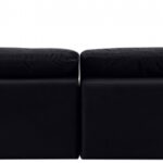 Comfy 157" Velvet Upholstered 6pc. Modular Sectional