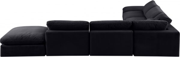 Comfy 157" Velvet Upholstered 7pc. Modular Sectional