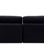 Comfy 157" Velvet Upholstered 7pc. Modular Sectional