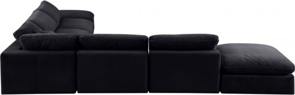 Comfy 157" Velvet Upholstered 7pc. Modular Sectional