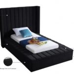 Kiki Velvet Upholstered Bed