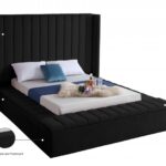 Kiki Velvet Upholstered Bed