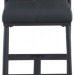 Stryker Boucle Fabric and Vegan Leather Upholstered Bar / Counter Stools