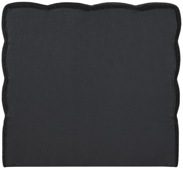 Deco Boucle Fabric Upholstered Twin Bed