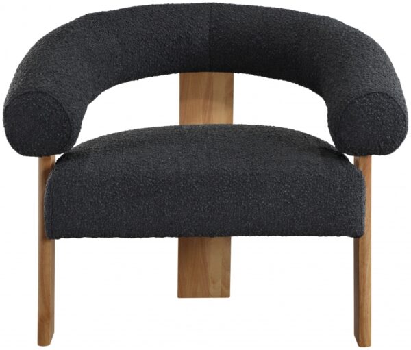 Winston Boucle Fabric Upholstered Accent Chair