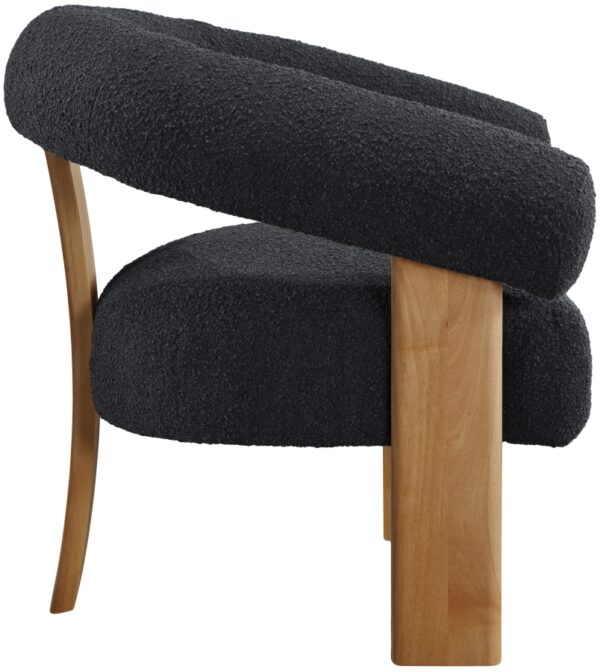 Winston Boucle Fabric Upholstered Accent Chair