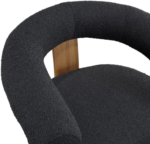 Winston Boucle Fabric Upholstered Accent Chair