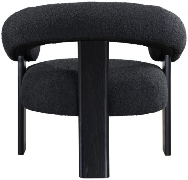 Winston Boucle Fabric Upholstered Accent Chair