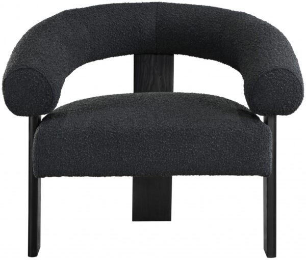 Winston Boucle Fabric Upholstered Accent Chair
