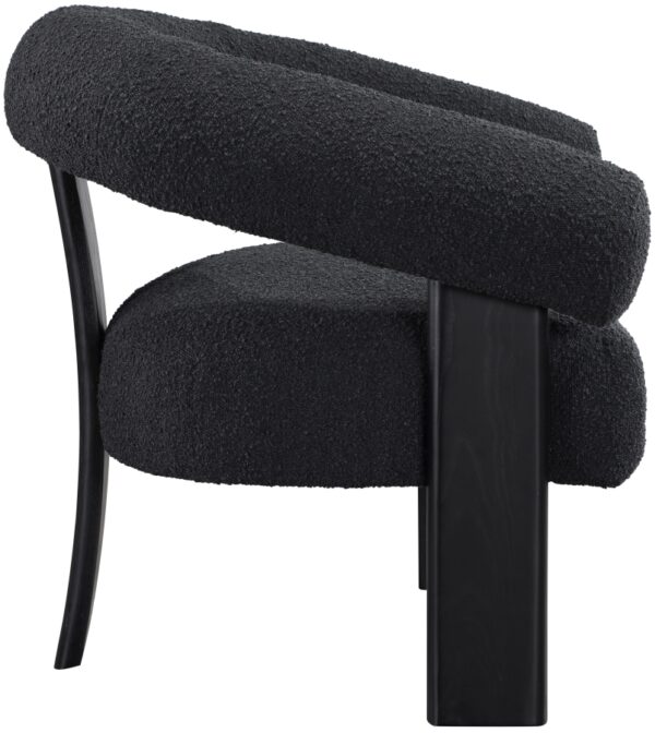 Winston Boucle Fabric Upholstered Accent Chair