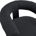 Winston Boucle Fabric Upholstered Accent Chair