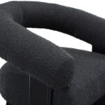 Winston Boucle Fabric Upholstered Accent Chair