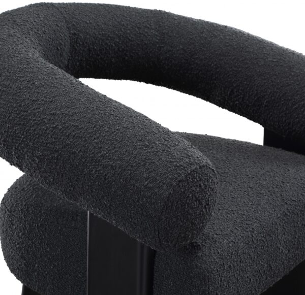Winston Boucle Fabric Upholstered Accent Chair