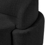 Principessa Boucle Fabric Upholstered Chair