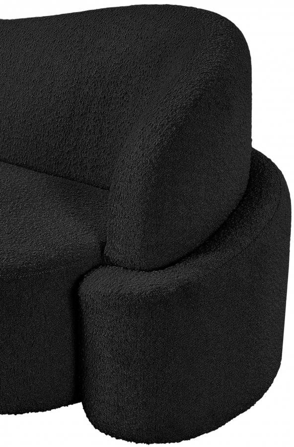 Principessa Boucle Fabric Upholstered Chair