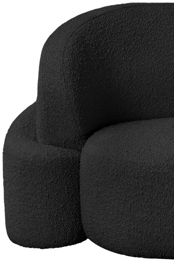 Principessa Boucle Fabric Upholstered Chair